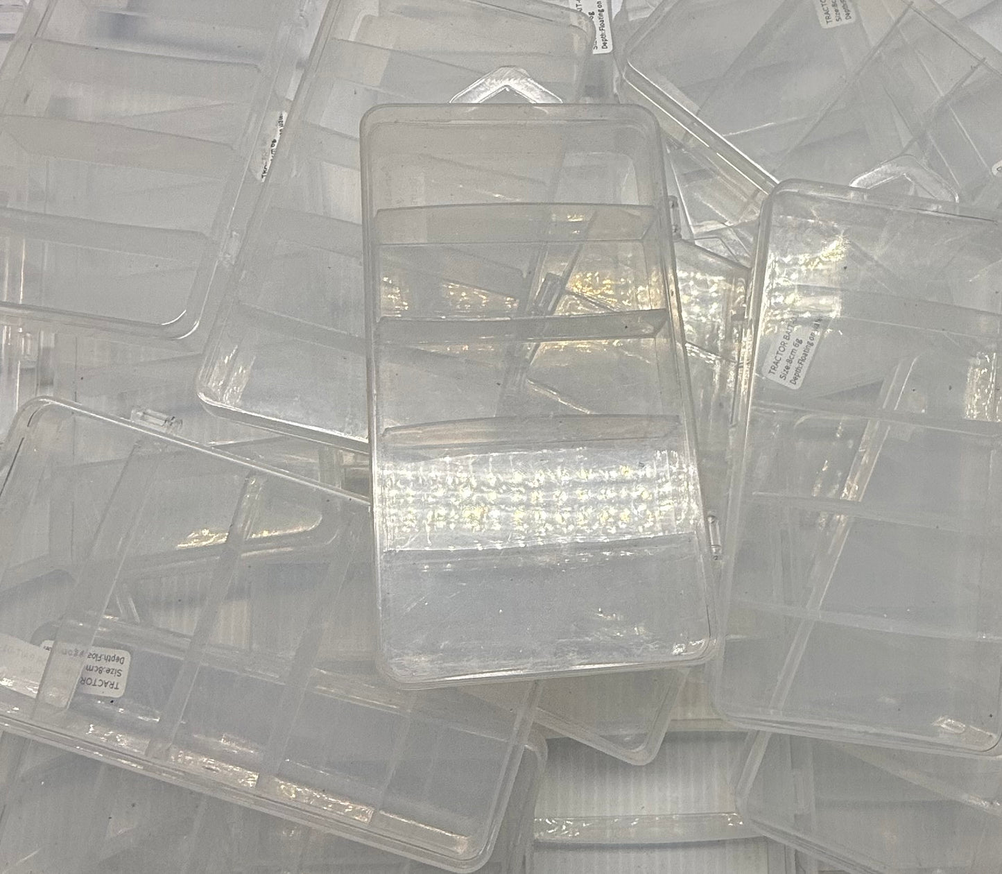 5 SLOT TACKLE BOXES 24 Piece / $1.48 Each!