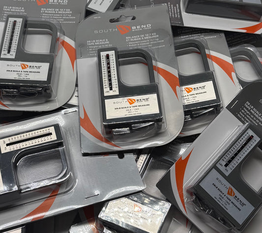 SOUTHBEND SCALE & TAPE MEASURE 12 Piece / $4.99 Each!