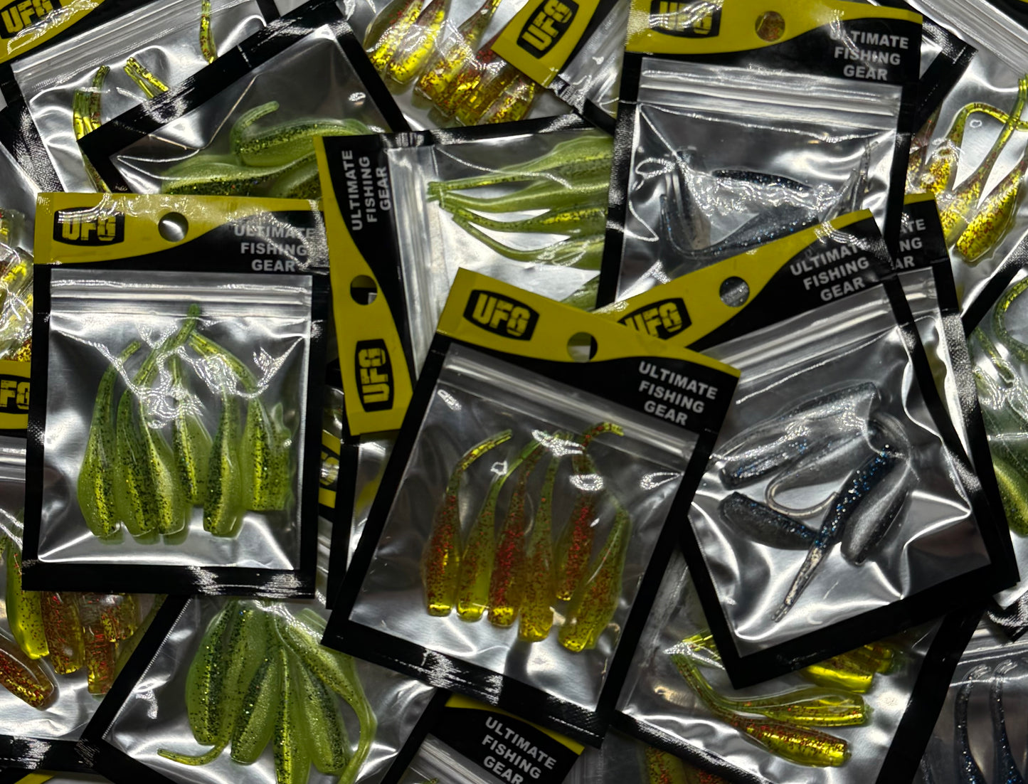 UFG CRAPPIE SHAD BODIES 24 Piece / $1.25 Each!