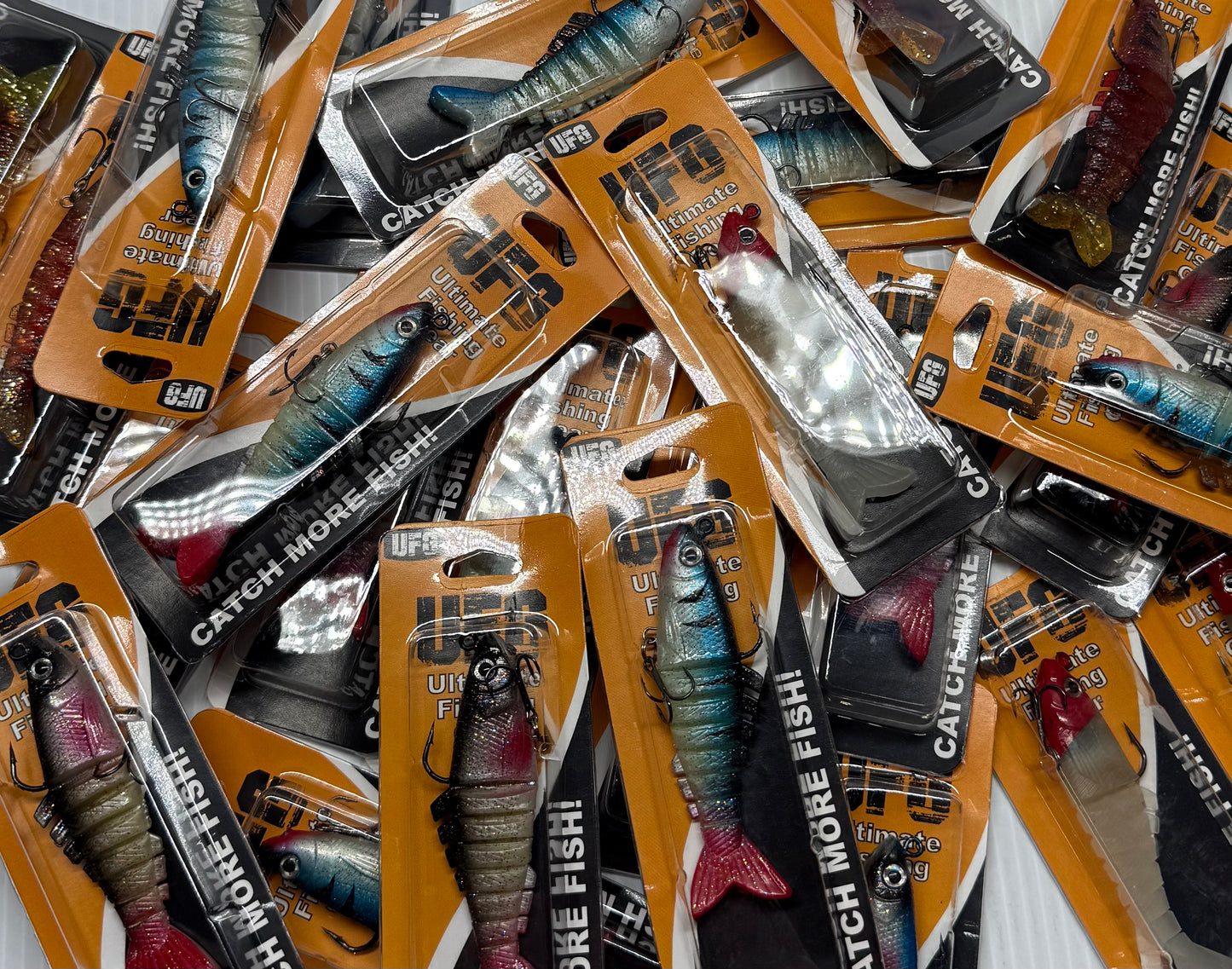UFG TOP HOOK SWIMBAIT ASSORTMENT 24 Piece / $2.00 Each!