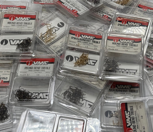 VMC TREBLE HOOK ASSORTMENT 24 Piece / $3.59 Each!