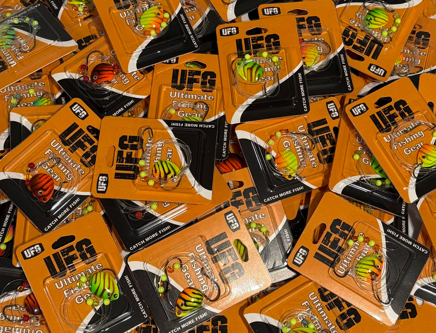 UFG Walleye Rigs Tiger Stripes 72 Piece / $.75 Each!